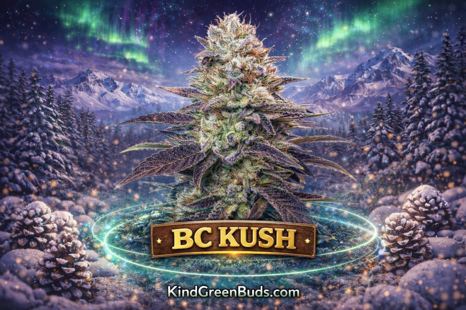 BC Kush Marijuana Strain - Kind Green Buds