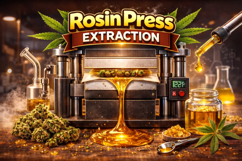 Rosin Press Extraction