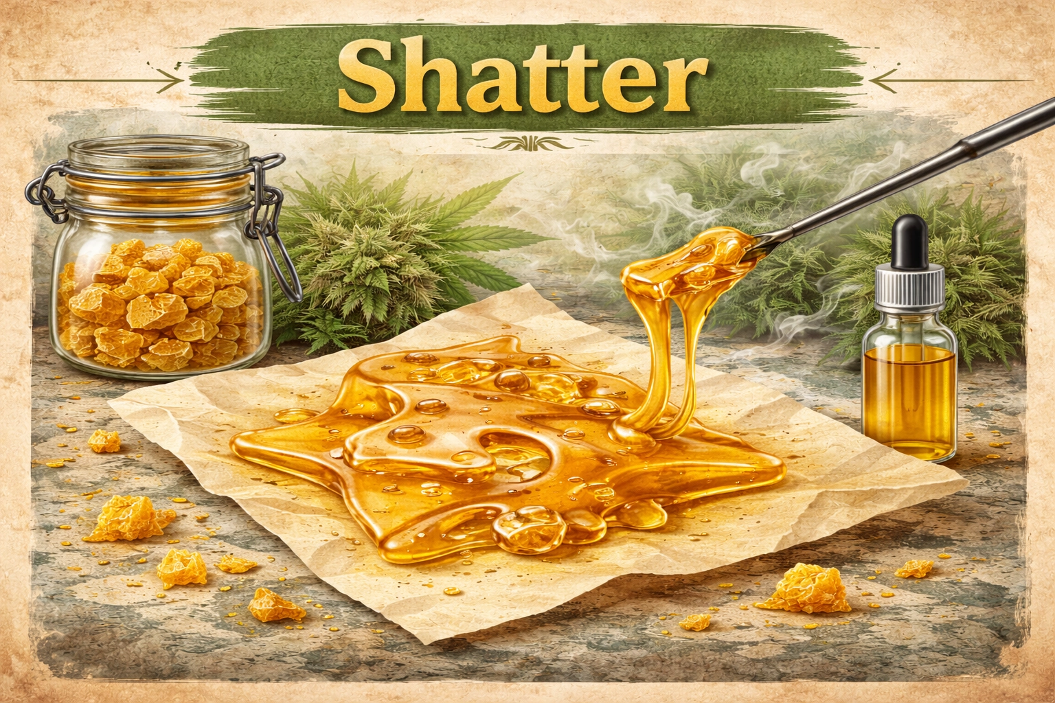 Shatter Shatter - Kind Green Buds