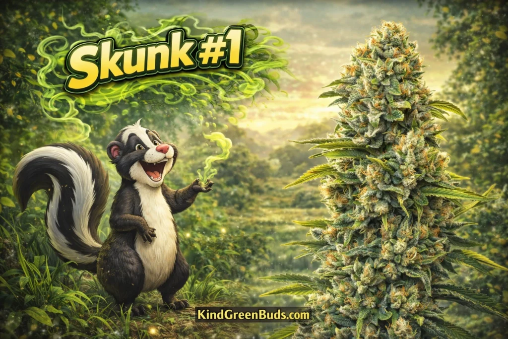 Skunk #1 marijuana strain