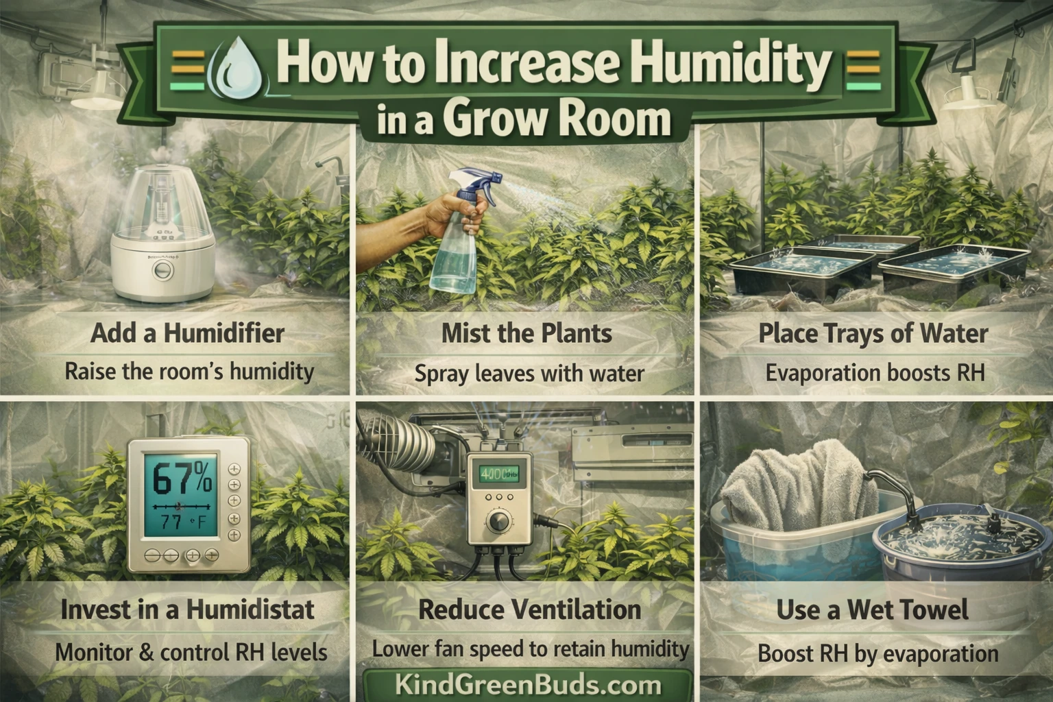 How To Raise Humidity In A Room