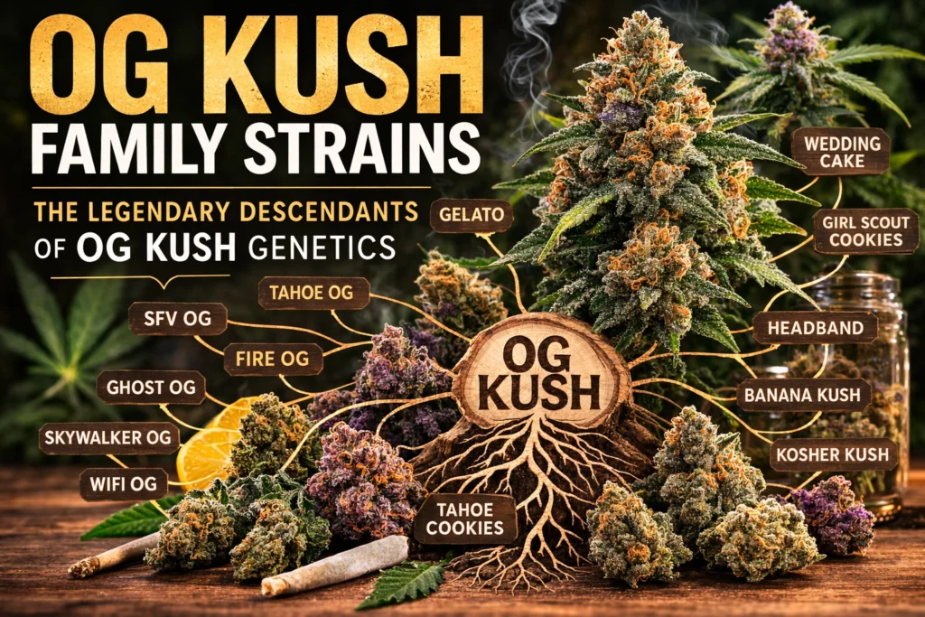 OG Kush Family Strains