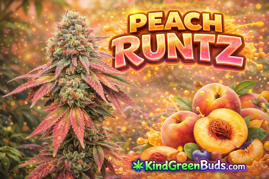 Peach Runtz marijuana strain