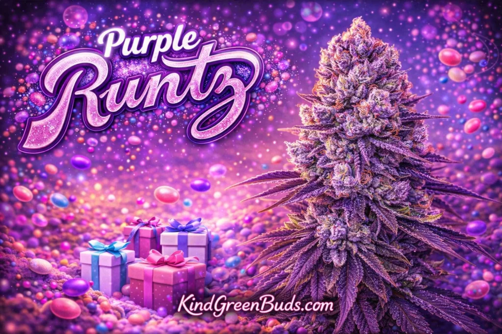 Purple Runtz marijuana strain