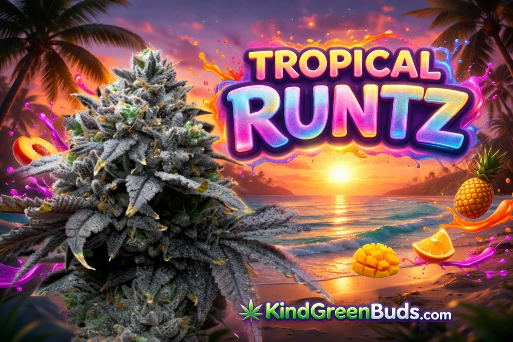 Tropical Runtz marijuana strain