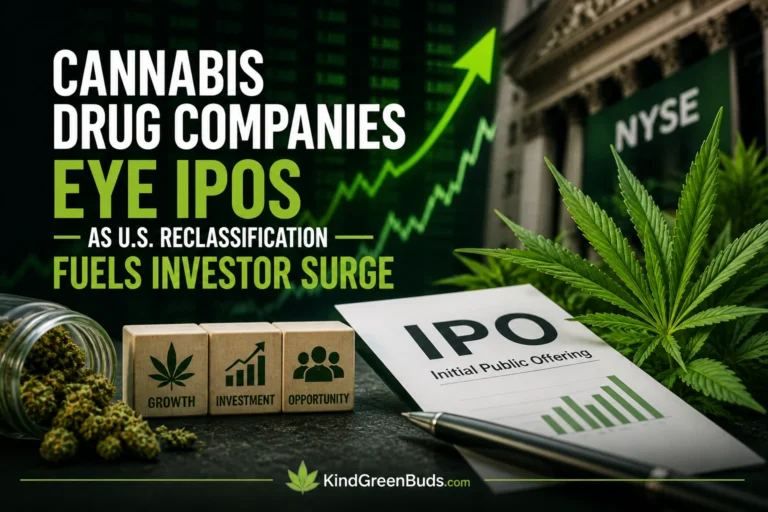 Cannabis Drug Companies Eye IPOs