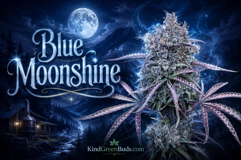 Blue Moonshine marijuana strain
