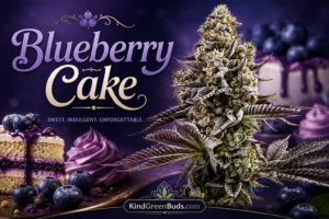 Blueberry Cake marijuana strain
