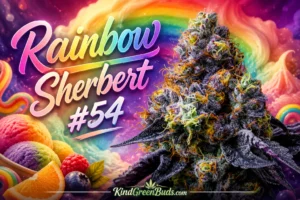 Rainbow Sherbert #54 marijuana strain