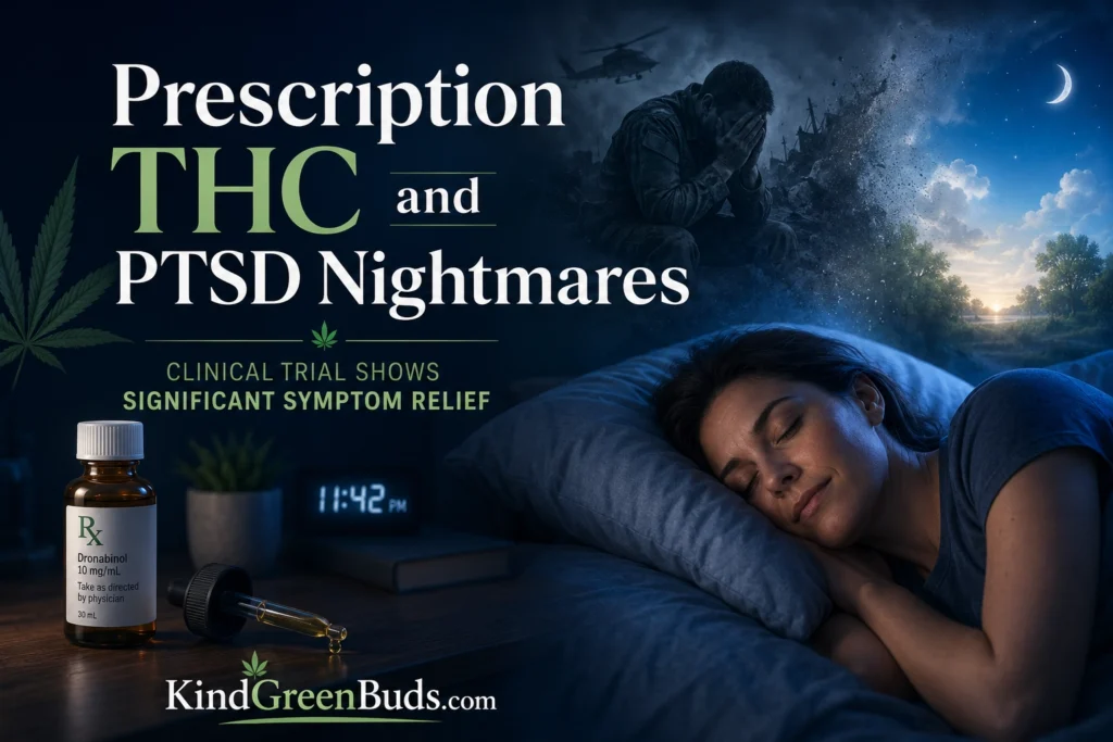 THC Reduces PTSD Nightmares