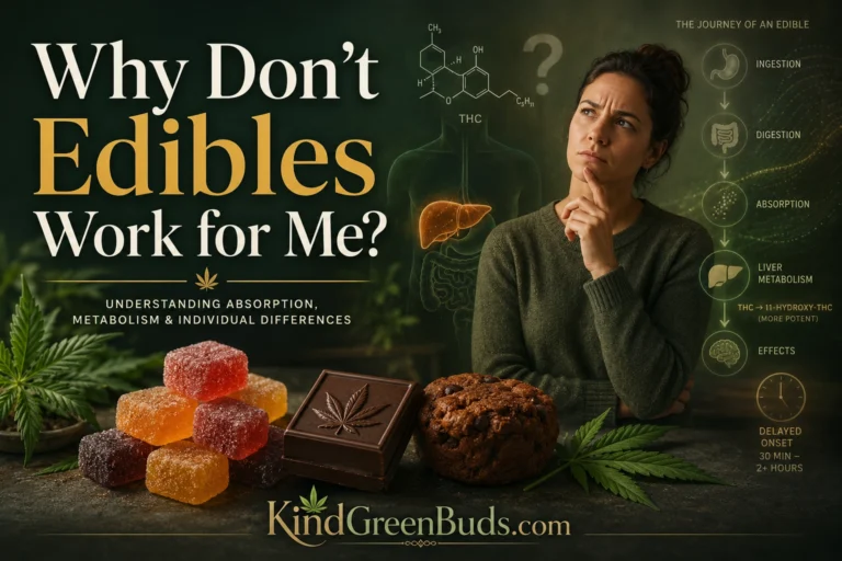 Why Don’t Edibles Work for Me?