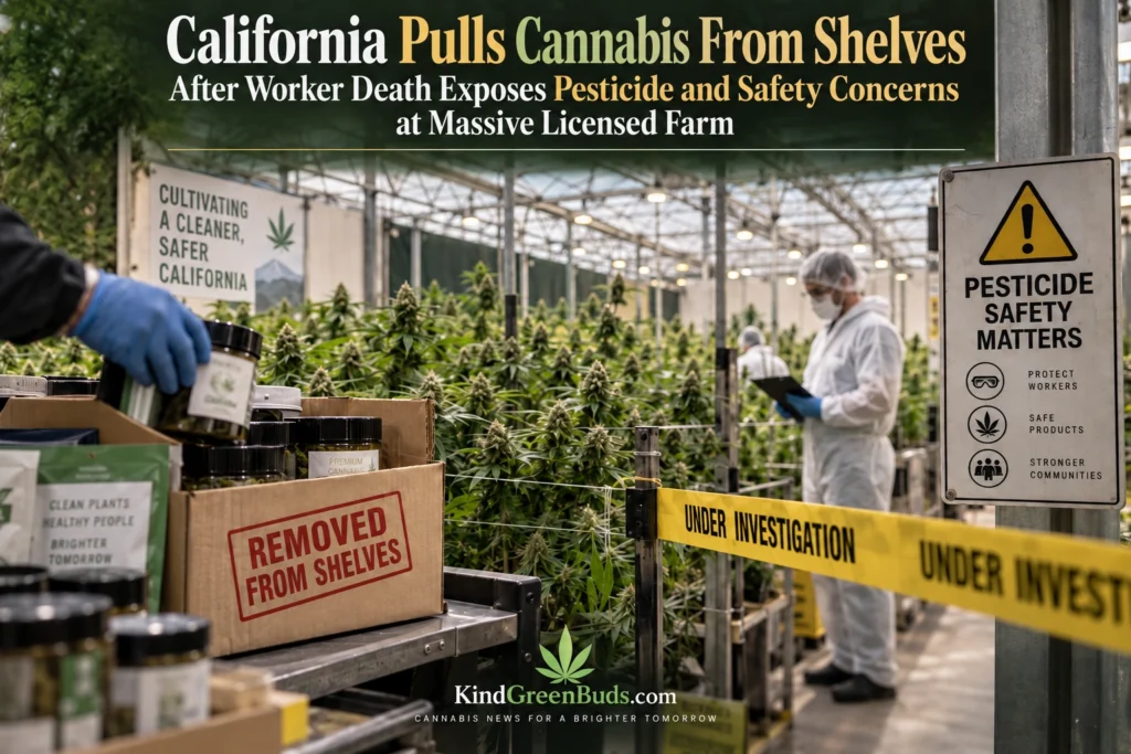 California Cannabis Worker Death at Licensed Farm