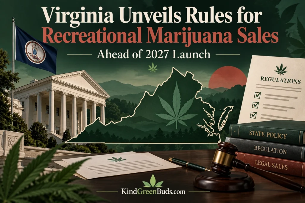 Virginia Unveils Rules for Recreational Marijuana Sales