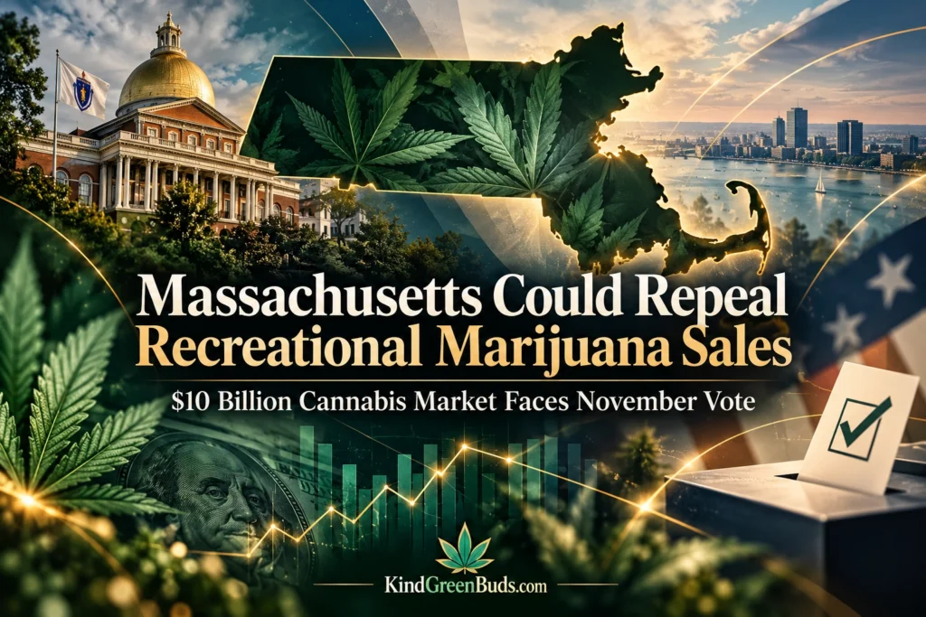 Massachusetts Could Repeal Recreational Marijuana Sales